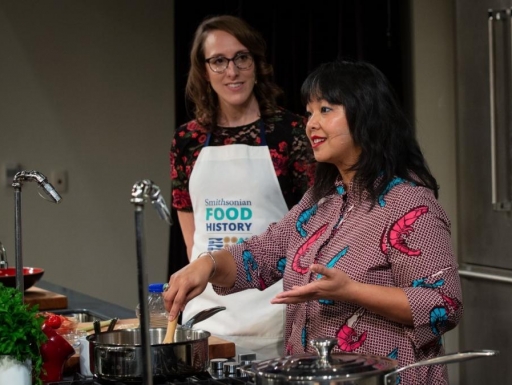 cooking demonstration for food history