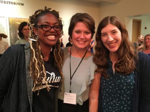 smiling group of teachers.